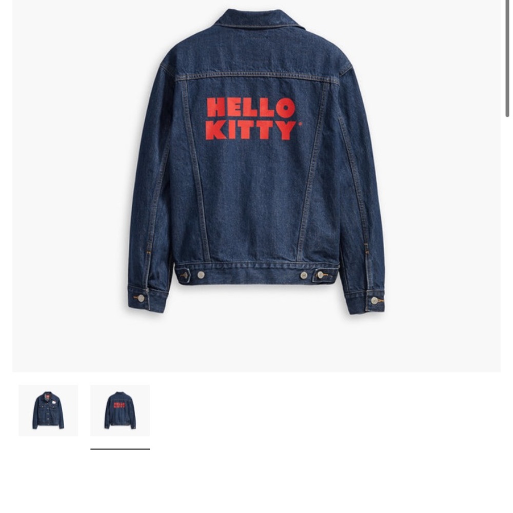 NEW Levi’s x Hello Kitty Denim Trucker Jacket - Picture 8 of 11